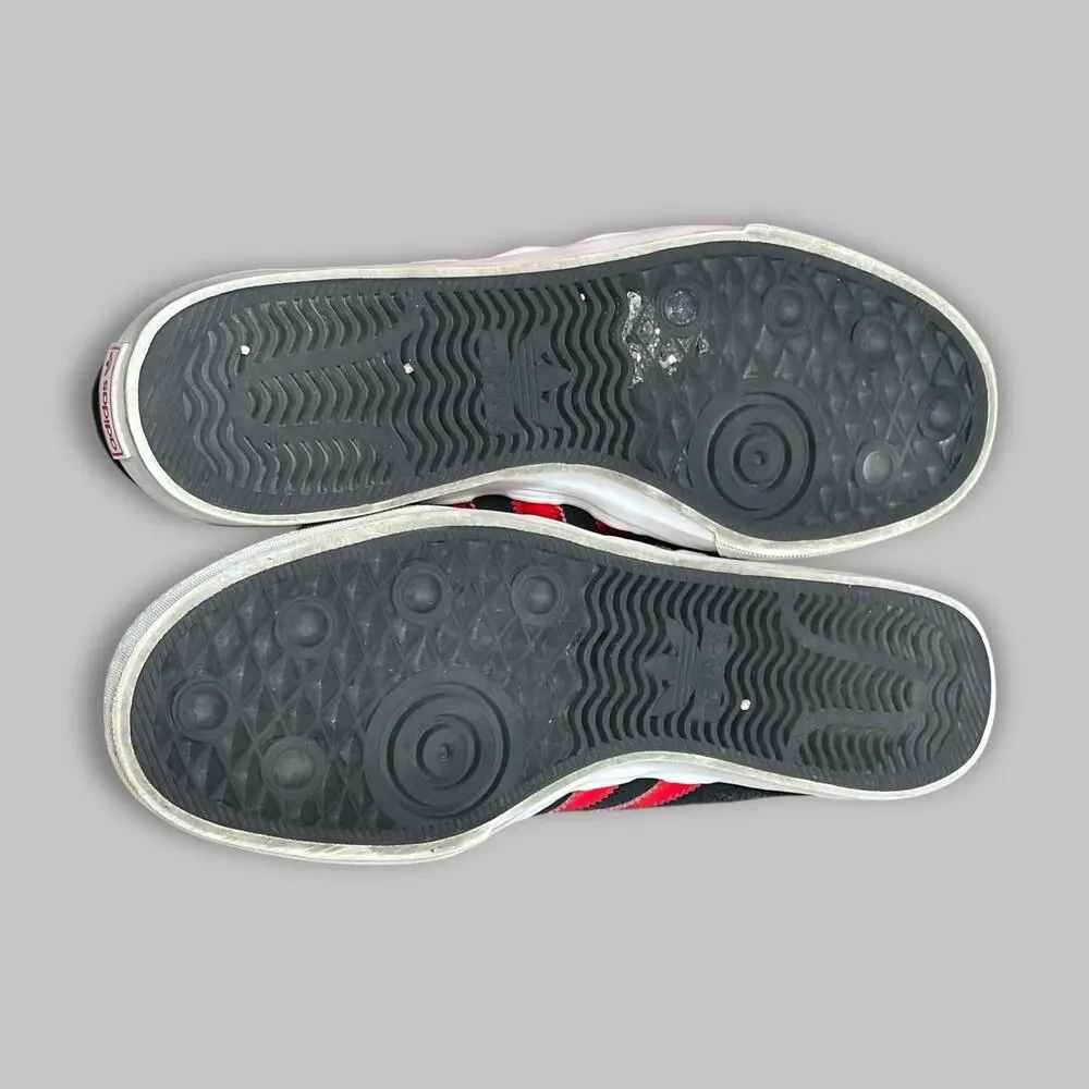 Adidas AC/DC Seeley Men’s Sneakers – Black/Red – Size 10